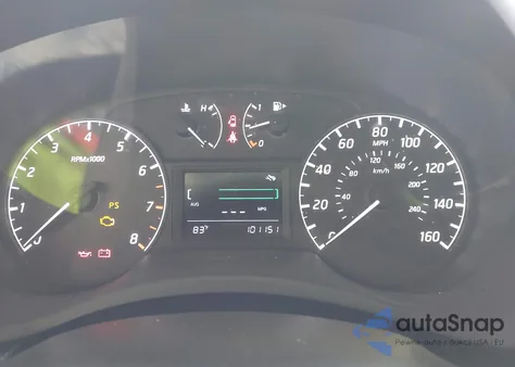 2017 Nissan Sentra S z USA, uszkodzony, nr VIN 3N1AB7AP8HY223555